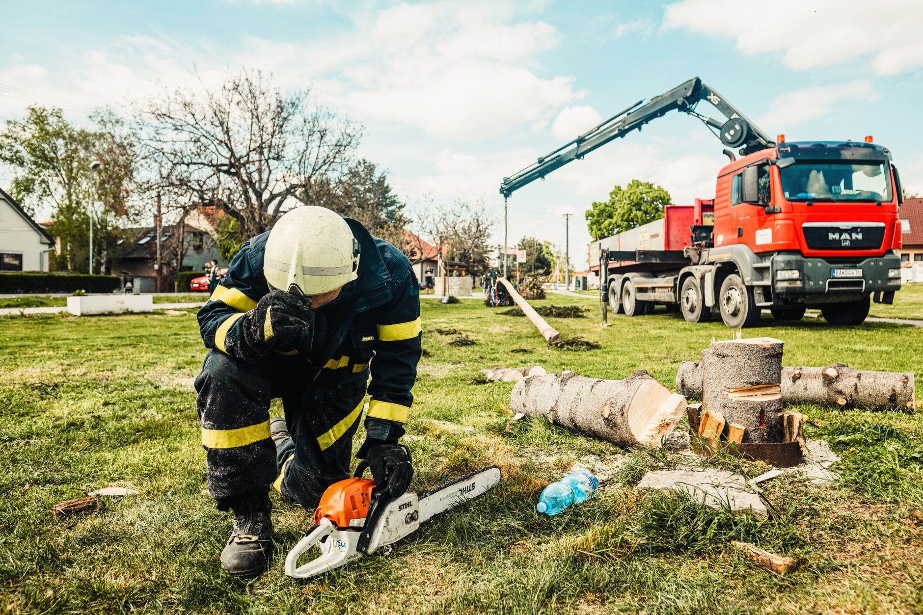 Intervention professionnelle d'abattage et sécurité des arbres à Cugnaux